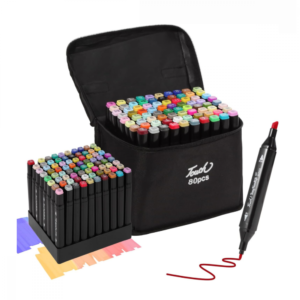 Maleta De Canetinhas Coloridas 80 Cores